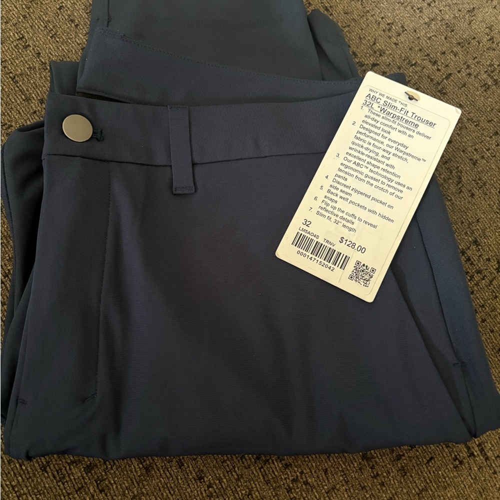 lululemon athletica Navy Men's Dress Pants